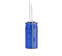 HUABAN 3 Pezzi 2.7V 30F 16x32.5mm Condensatore ultracapacitore avvolto in piombo Supercondensatore 2.7 Volt 30 Farad