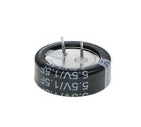 HUABAN 3 Pezzi 5.5V 1.5F 20.5x12.5mm C Tipo Pins Button Ultracondensatore supercondensatore 5.5 Volt 1.5 Farad