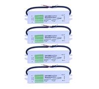 HUABAN 4 Pezzi AC to DC 24V 0.42A 10W Impermeabile IP67 Lega di alluminio a bassa tensione LED Strip Lights Adattatore trasformatore convertitore di alimentazione a commutazione