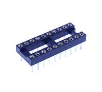 HUABAN 5 pezzo DIP-20 DIP20 Tipo a saldare adattatore per presa di prova IC passo 2,54 mm larghezza 10 mm rotondo