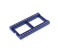 HUABAN 5 pezzo DIP-28 DIP28 Tipo a saldare adattatore per presa di prova IC passo 2,54 mm larghezza 18 mm rotondo