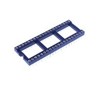 HUABAN 5 pezzo DIP-40 DIP40 Tipo a saldare adattatore per presa di prova IC passo 2,54 mm larghezza 18 mm rotondo