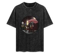 Huachenyu My Neighbor Hagrid Black T-Shirt Mens Tee Unisex Tops L