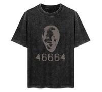 Huachenyu Nelson Mandela 46664 Black T-Shirt Mens Tee Unisex Tops XL