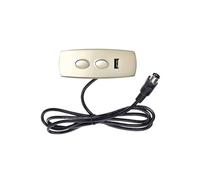 Huachuang Controller reclinabile per sedia reclinabile elettrica 2 pulsanti Controllo 1 motore (con caricatore USB 5V 2A, ingresso DC29V) Installazione semplice