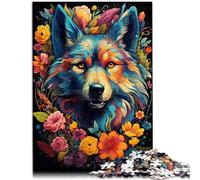 Huacong - Puzzles 1000 pezzi per adulti, giocattolo da gioco per cani, 50 x 75 cm, anti-stress, per adolescenti dai 14 anni in su