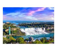HUADADA Puzzle 1000 Pezzi Impossibili per Adulti - Arte e Paesaggi, Gioco di Rilassamento e Intelligenza per Famiglia - Regalo Cascate del Niagara