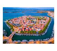 HUADADA Puzzle 1000 Pezzi Puzzle 1000 Pezzi Adulti Classico Puzzle Regalo Isole Grado Italia