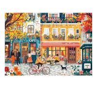 HUADADA Puzzle 1000 Pezzi Puzzle 1000 Pezzi Adulti Classico Puzzle Regalo Romantico Strada