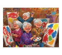 HUADADA Puzzle da 1000 pezzi per adulti-pittori nonne