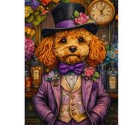 HUADADA Puzzle per adulti 500 pezzi puzzle famiglia gioco 500 pezzi puzzle per adultiGift-Puppy(No aree partizionate sul retro)