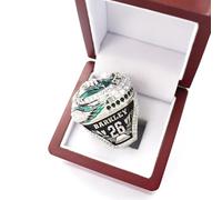 Huadafun 59° Anello del Campionato Eagles Replica Giocatore N.26 Barkley, Anello da Campione di Football da Collezione, Regalo Super Bowl per Uomini, Ex Allievi e Collezionisti,9#