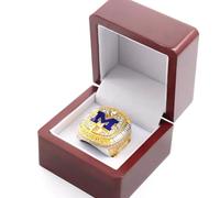 Huadafun Replica Anello del Campionato NCAA 2024 Michigan State - Regalo da Collezione per Tifosi Wolverines, Uomini, Amici e Alumni,13#