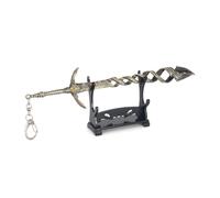 Huadafun Spada grande di Elden Godslayer con espositore da 8,7 pollici spada dritta action figure giocattoli articoli per feste decorazione da scrivania regalo perfetto per gli amanti dei giochi