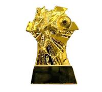 Huadafun Trofeo Capocannoniere Calcio, Premio Miglior Giocatore Trofei del Campionato Collezionabile Souvenir Regalo per Tifosi Camera Ufficio Scrivania Decorazione