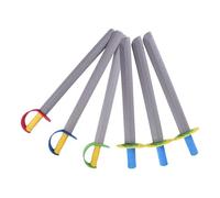 HuadaXtai Accessori in Schiuma per Giochi di Ruolo per Bambini, Giocattoli con Spada da Pirata E Principe, 6 Pezzi