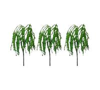 HuadaXtai Alberi in Miniatura per Il Paesaggio Ferroviario, Componenti Architettonici per Progetti di Tavoli da Sabbia, 6 Cm