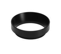 HuadaXtai Anello Dosatore Caffè Portafiltro Imbuto Espresso Accessorio Misuratore Bordo Cilindrico Convoglia Macinato Nel Lega di Alluminio Adatto per Domestico Bar Cucina, Nero, 58mm