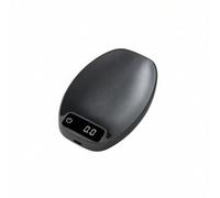 HuadaXtai Bilancia Digitale da Cucina Bilancia di Precisione Bilancia Elettronica Bilancia per Tè Bilancia per Caffè Design Elegante Effetto Legno Display, Nero