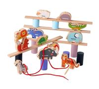 HuadaXtai Blocks Balance Game, Blocchi per Impilazioni di Animali E Giochi in Pila per I Bambini in Età Prescolare