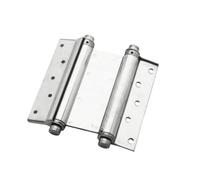HuadaXtai Cerniera con Molla di Ritorno per Porte Uso Interno Ed Esterno con Meccanismo Regolabile E Pretraforati atta per Battente E Mobili, 15 Cm, Stile B