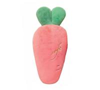 HuadaXtai Cuscino Carota Peluche Cuscino Getto Pupazzo Morbido Cuscino Arredo Cuscino in Peluche con Forma Ergonomica per Collo E Schiena Adatto, Rosa, 70cm