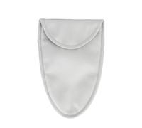 HuadaXtai Custodia Collo Saxofono Borsa Custodia Astuccio Sacchetto in Pelle Scamosciata con Forma Affusolata Fondo Arrotondato E Cuciture Rinforzate Adatta per, Grigio, Style to 1