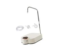 HuadaXtai Distributore D'acqua Da Tavolo, Pompa Automatica, Portatile, Universale, per Ufficio, Campeggio, Casa, Bianco