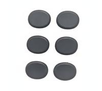 HuadaXtai Drum Damper Pad Gel Attenuatore Batteria Cuscinetto Silenzioso Pad Antirisonanza in Silicone Riutilizzabile Lavabile Adesione Stabile Adatto per Prove Registrazioni Live, Nero