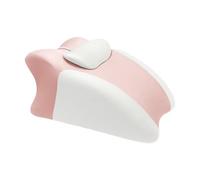 HuadaXtai Elegante Cuscino per Le Gambe Rivolto Verso Il Basso, Ideale per Le Esigenze di Schienale Del Soggiorno, Bianco Rosa