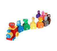 HuadaXtai Giocattoli abbinati con conteggio, pupazzi di animali, giocattolo sensoriale, set di treni da fattoria, set di treni numerici per bambini di 2-3 anni,