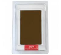 HuadaXtai Kit Impronta Neonati con Materiale Sicuro E Pratico Tappetino Antimacchia Smudge Resistant Facile Creazione Ricordi Personali Adatto a Neonati Animali Domestici, Marrone Scuro