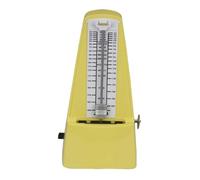 HuadaXtai Metronomo meccanico, traccia tempo e, metronomo universale pratico multifunzionale, suono forte per strumento Guzheng, Giallo
