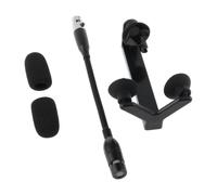 HuadaXtai Mini Strumento Mic e clip Kit Condenser Strument Microfono a collo e clip per le prestazioni del palcoscenico, 3 Pin per Akg