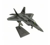 HuadaXtai Modello Aereo da Caccia in Lega Modello Jet da Combattimento Miniatura Collezione a Freccia E Tettuccio Trasparente Applicabile Come