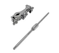 HuadaXtai Morsetto di Prolunga per Accessori per Batteria, Montaggio Pratico E Semplice, Struttura in Metallo Versatile, Staffa di Montaggio per Braccio a Stelo, Clip per Asta Del Campanaccio