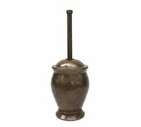 HuadaXtai Mortaio E Pestello in Rame Set da Macina Mortaio Pestello Utensile Manuale in Ottone Solido Struttura Unica Controllo Della Texture per Sminuzzare, Piccolo-Medio