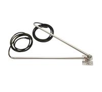 HuadaXtai o Oscillante per Autolavaggio Attrezzatura Lavaggio Auto Doppio Oscillanti Base Girevole da Parete Tubo 5m Acciaio Inox 304 Rotazione a 360 Gradi, 5 Metri Tubo Connettore 3/8 Innesto Rapido
