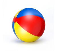 HuadaXtai Palla Gonfiabile da Spiaggia Palla da Gioco Palla da Mare Palla per Esterni in Pvc Liscio Aspetto Brillante per Lancio Adatta a Ricreazione All Aperto Cortile Spiaggia, 80cm