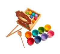 HuadaXtai Palline in Tazze: Sviluppa Le Abilità Matematiche, Il Conteggio Dei Numeri, Il Pensiero Logico