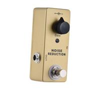 HuadaXtai Pedale Noise Gate per chitarra Strumento di accordatura per chitarra DC 9V Portatile fino a 26 dB Noise Soppressore di mormorii per esibizioni