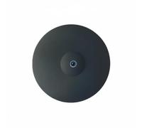 HuadaXtai Piatto Batteria Elettronica Pad Accessorio Dinamico Gomma Dura Proiezione Risposta Naturale Adatto a Studio Privato E Composizione, 16 Pollici Tri-grilletto