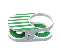 HuadaXtai Porta Tazze, Supporto per Bicchieri, Morsetto in Vetro con Materiale PP Resistente Alla Ruggine per Impieghi Gravosi, Garantisce La Stabilità Della Be, Verde