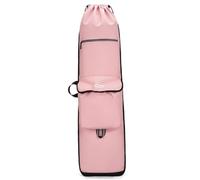 HuadaXtai Portaborse Skateboard Borsa Trasporto Multiuso Zaino Protezione Organizzazione Scomparti Eccessivamente Resistente Trasporto Attrezzi Sportivi Adatta, Rosa, 122-36cm