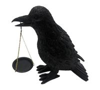 HuadaXtai Portacandele Decorativo a Forma di Terribile Gotico, Oggetto Da Regalo Gotico, Decorazione Da Tavolo