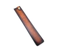 HuadaXtai Protector Custodia Coprilama Attrezzi Pelle PU Rivetto Cuciture Resistenti Protezione Testa Strumento Adatta per Regalo Uomo Casa Esterni, 35,2 cm x 6,3 cm