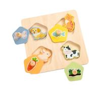 HuadaXtai Puzzle in Legno per Bambini, Puzzle Unici per La Scuola, Giocattolo Educativo per Abbinamenti E Ritrovamenti