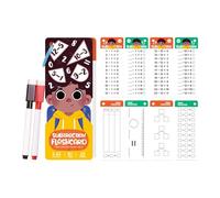 HuadaXtai Schede Didattiche di Matematica per Bambini, Schede Didattiche Cancellabili, Giochi per Famiglie per L'educazione della Prima Infanzia, Matematica, Sottrazione