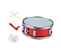 HuadaXtai Set Rullante Da 14 Pollici per Principianti E Studenti con Attrezzatura Essenziale, Red 14 Inch