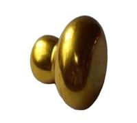 HuadaXtai Stivale Portatile per Diapason per Sessioni di Meditazione, Staccabile, Diametro 34,8 Mm, D'oro